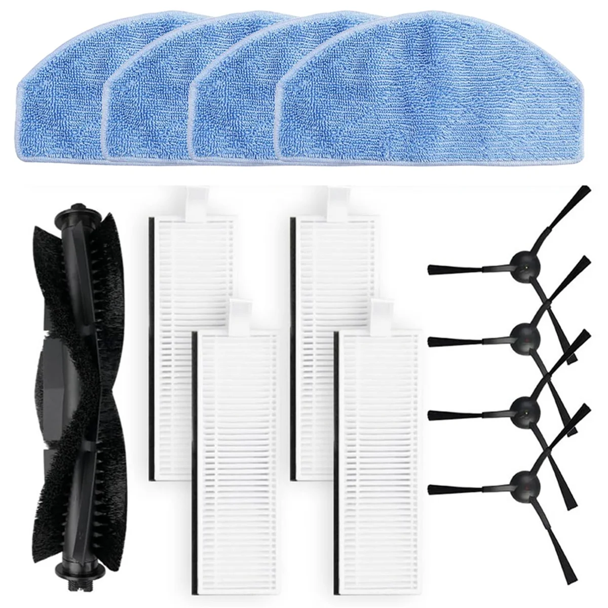 

Запчасти для робота-пылесоса Laresar Evol 3, сменные детали, аксессуары, Hepa фильтр, насадка для швабры