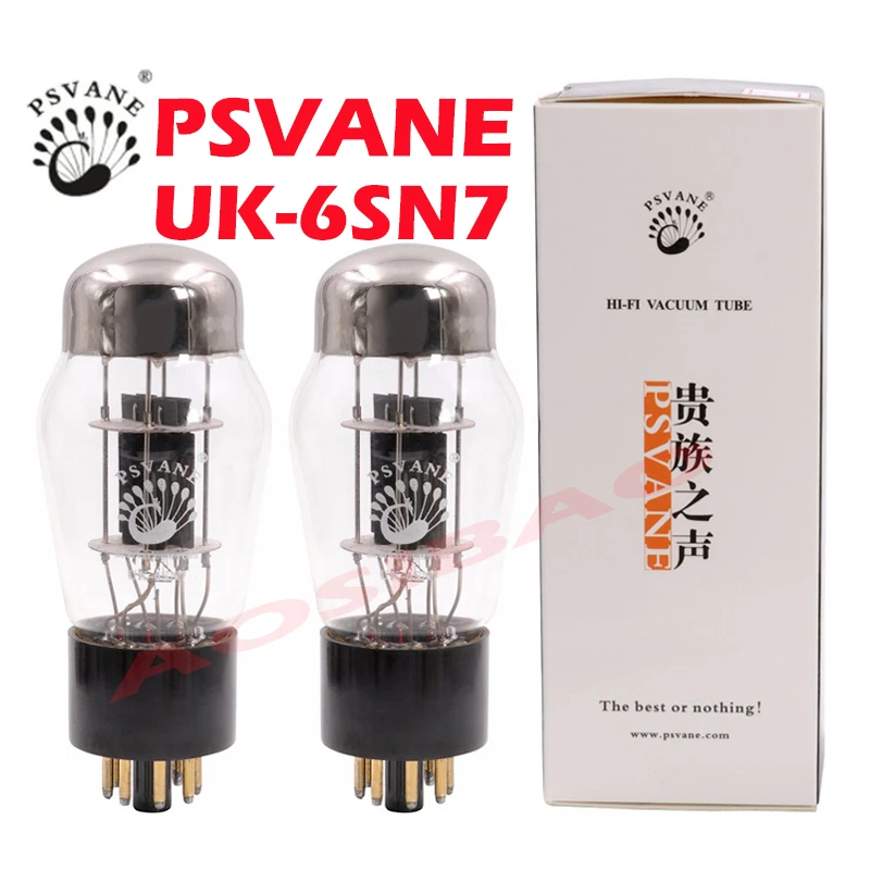 

PSVANE UK-6SN7 UK6SN7 Vacuum Tube Replaces CV181 6N8P 6H8C 6SN7 Electronic Valve HIFI Audio Amplifier Kit DIY Matched Quad