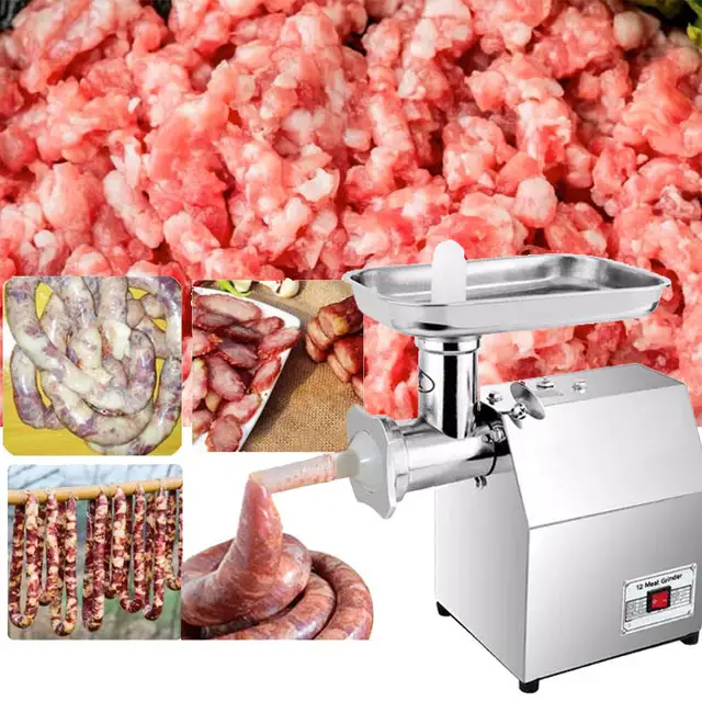 Commercial and household multi-function fully automatic electric meat grinder grinder and slicer WG-22