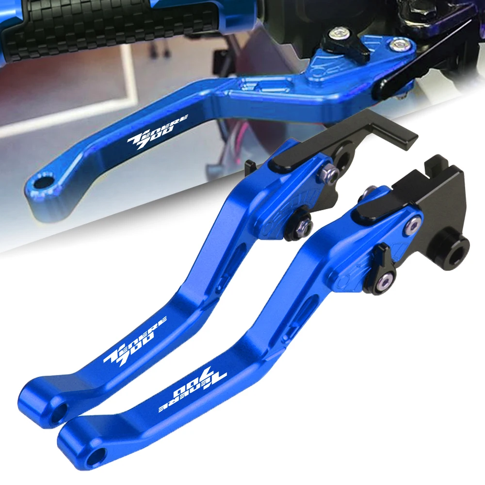 

TENERE 700 Φ для Yamaha TENERE700 2019 2020 2021 мотоциклетные алюминиевые регулируемые короткие рычаги тормоза