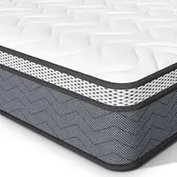 Queen Hybrid Innerspring Mattresses 10 Inch Plush Mattress Foam Spring Mattress Queen Size Mattress Bed in a Box  with Pressure 1