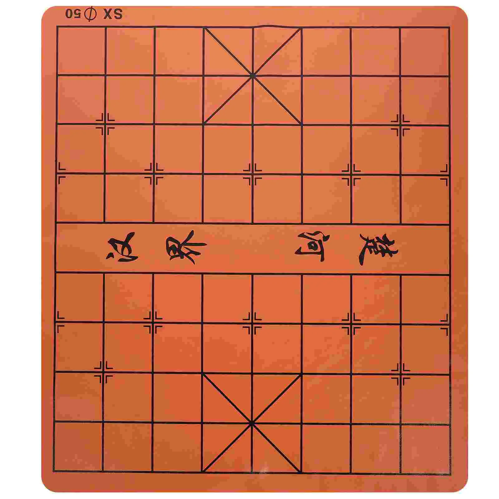 Go Chess And Chinese Xiangqi Chess Double Sided Chessboard Soft Chess Cloth Go Game Set Gaming Stuff Foldable Chess Board