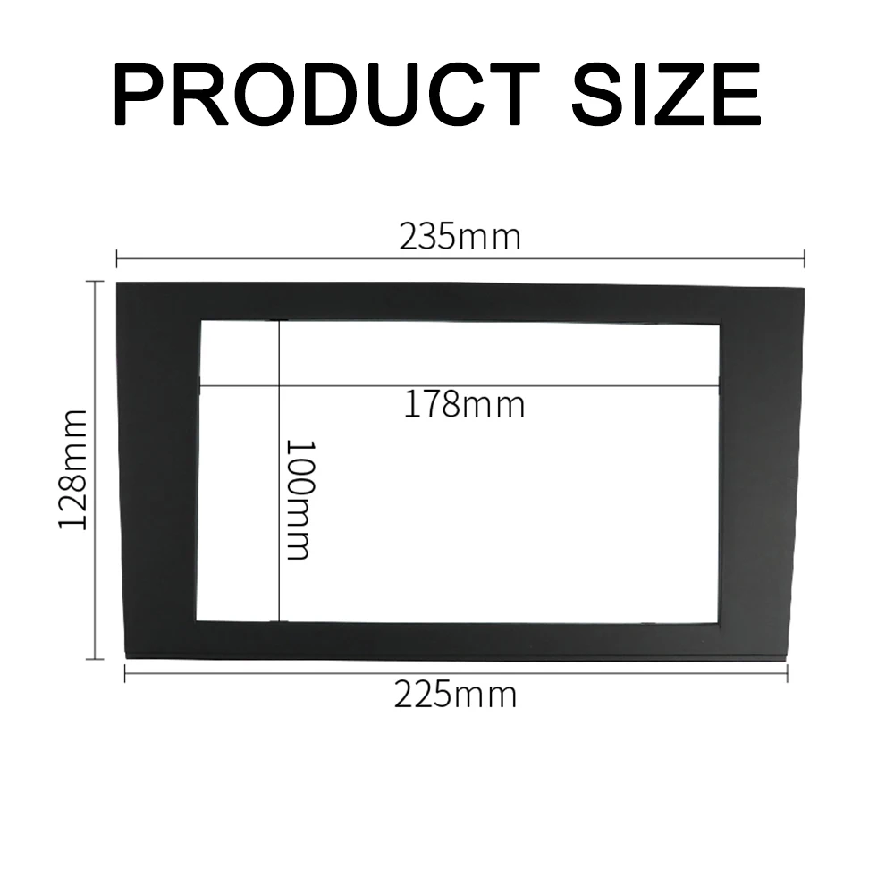 Audi A4 B6 2002-2006 A4 B7 2002-2007 Ʈ Exeo 2009 + ׷ г  CD ŰƮ 178x100mm     ī  þ