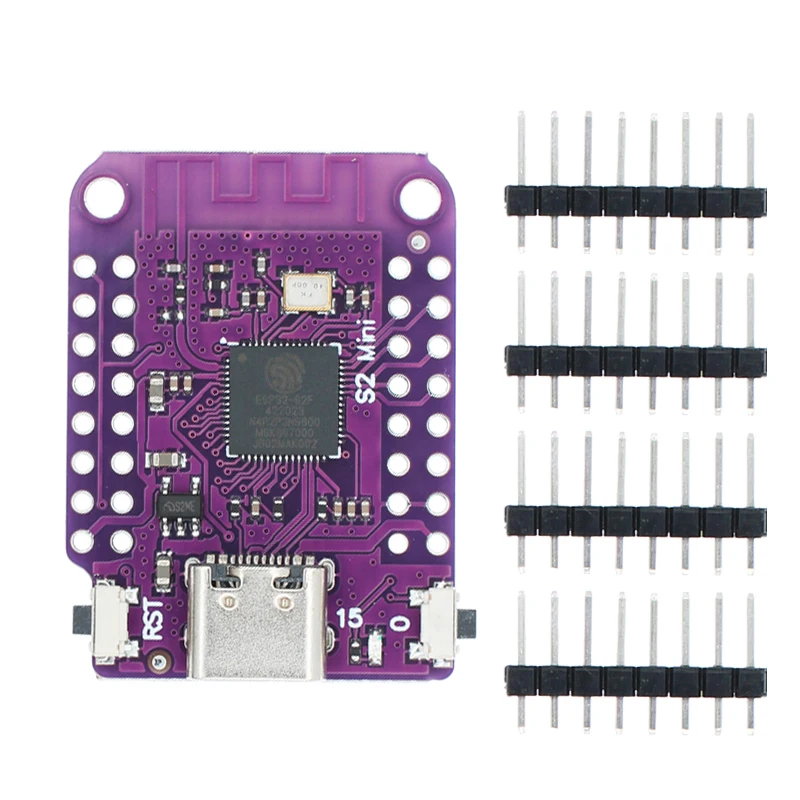 Enhanced IoT WiFi Development Board with Micro USB/Type-C and Pins