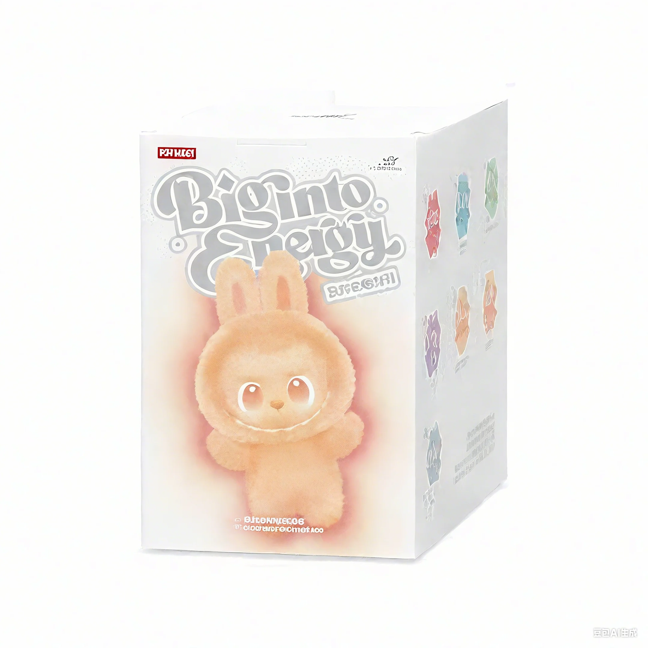 アイドル POPMART labubu3.0 1box Pop Mart-Labubu 3.0-Big Into Energy - Series, Vinyl Velvet Blind