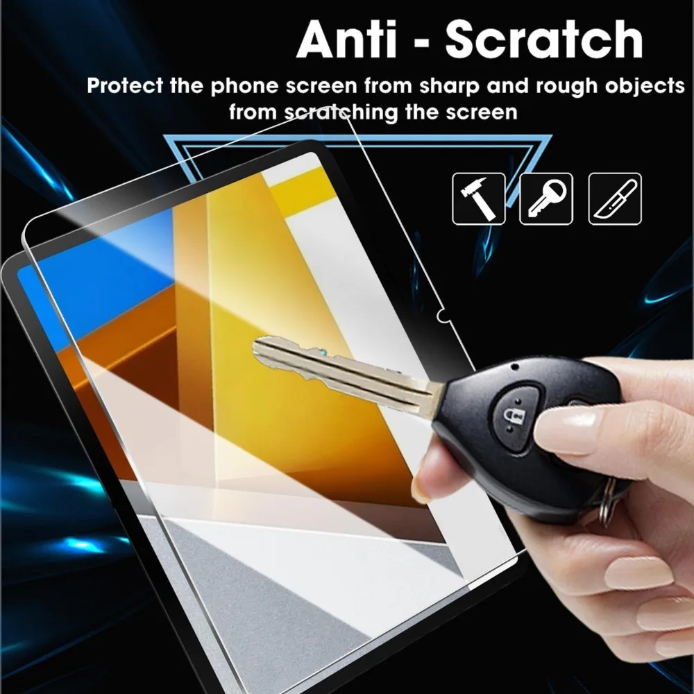 Premium Tempered Glass Screen Protector - Easy Installation, Dust-Free, HD Clarity