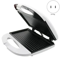Electric Mini Sandwich Maker Grill Panini Breakfast Machine Barbecue Steak Frying Oven US Plug 2