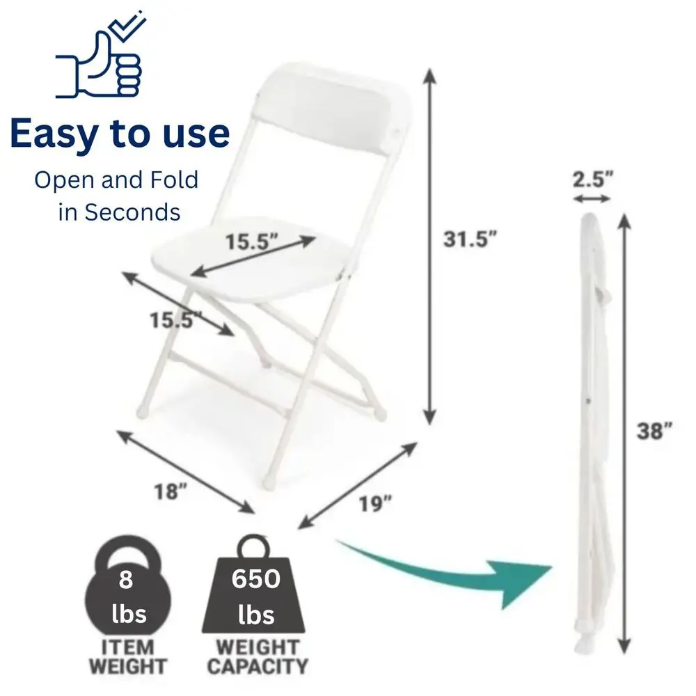 folding chair seat and back detail