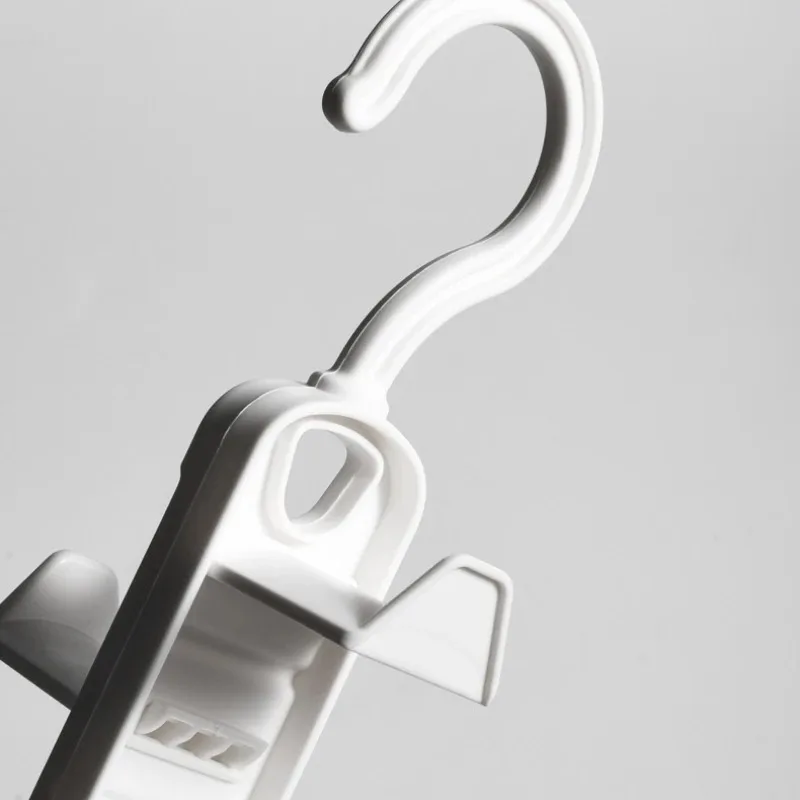 Borsa portaoggetti per armadio, strumento multifunzionale, appendiabiti senza tracce, gancio appendiabiti per cappelli da porta senza fori. - immagine 6