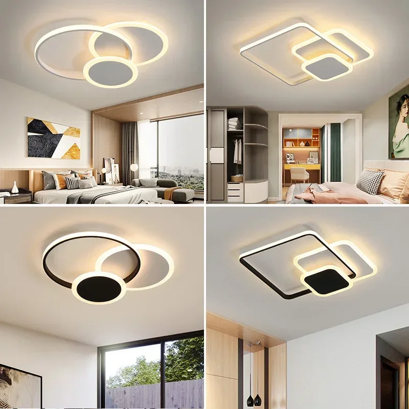 

Modern LED Ceiling Lamp for Living Dining Room Study Aisle Bedroom Ceiling Chandelier Home Decor Indoor Lighting Fixture Lustre