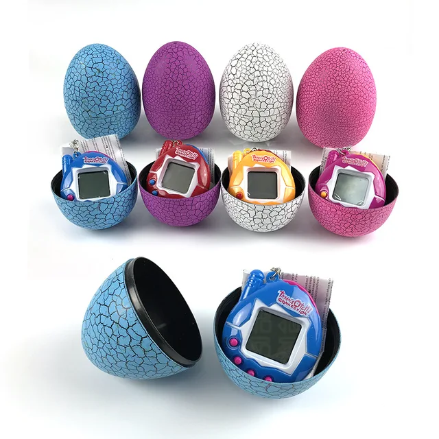 Tumbler Dinosaur Egg Multi-colors Virtual Cyber Digital Pet Game Toy Tamagotchis Digital Electronic E-Pet Christmas Gift 1