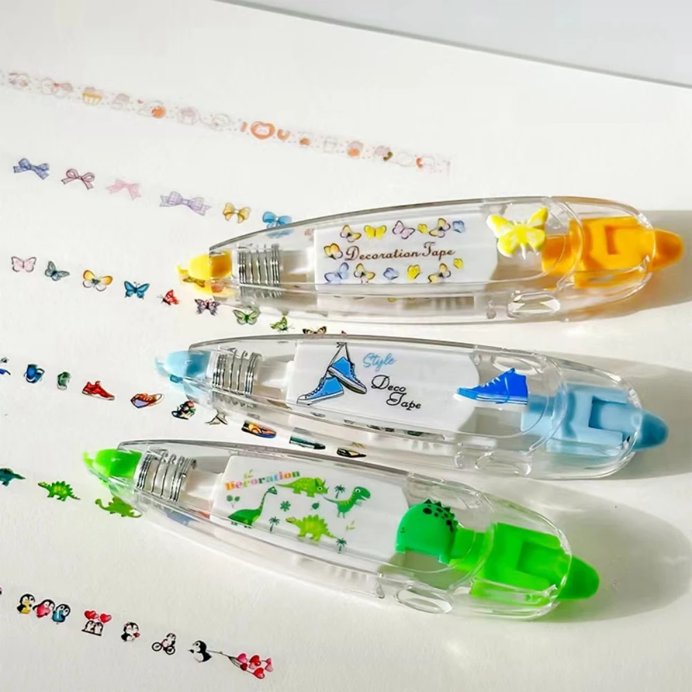 Correction Tape Kawaii Penguin Bow Shoes Cartoon Decorative DIY Diary Stationery