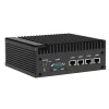 4x i226-V 2.5G Firewall Mini PC 12th Gen Intel i3 N305 N100 Soft Router DDR5 2*COM 2*HDMI Industrial Computer Efficient cooling 3