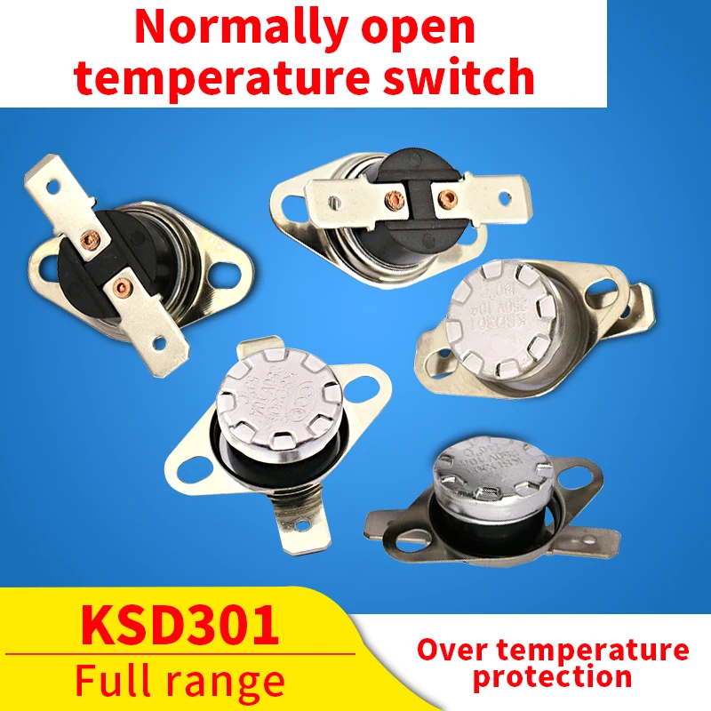 1PCS KSD301 10A 250V 45 145 Degree Ceramic KSD301 Normally Open