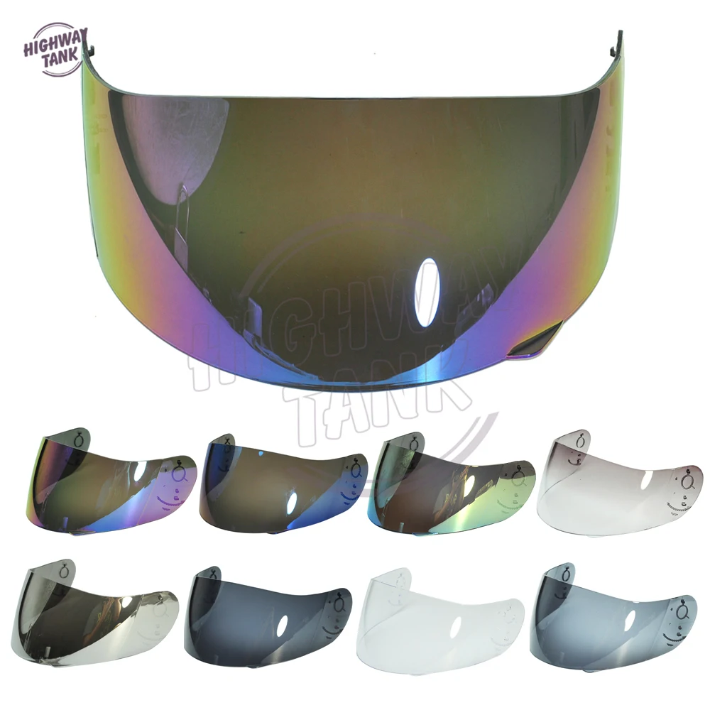 

8 Colors Motorcycle Full Face Helmet Visor Shield Case for AGV GP-Pro S4 Airtech Stealth Q3 Titec with Blue/Gold/Smoke/Iridium