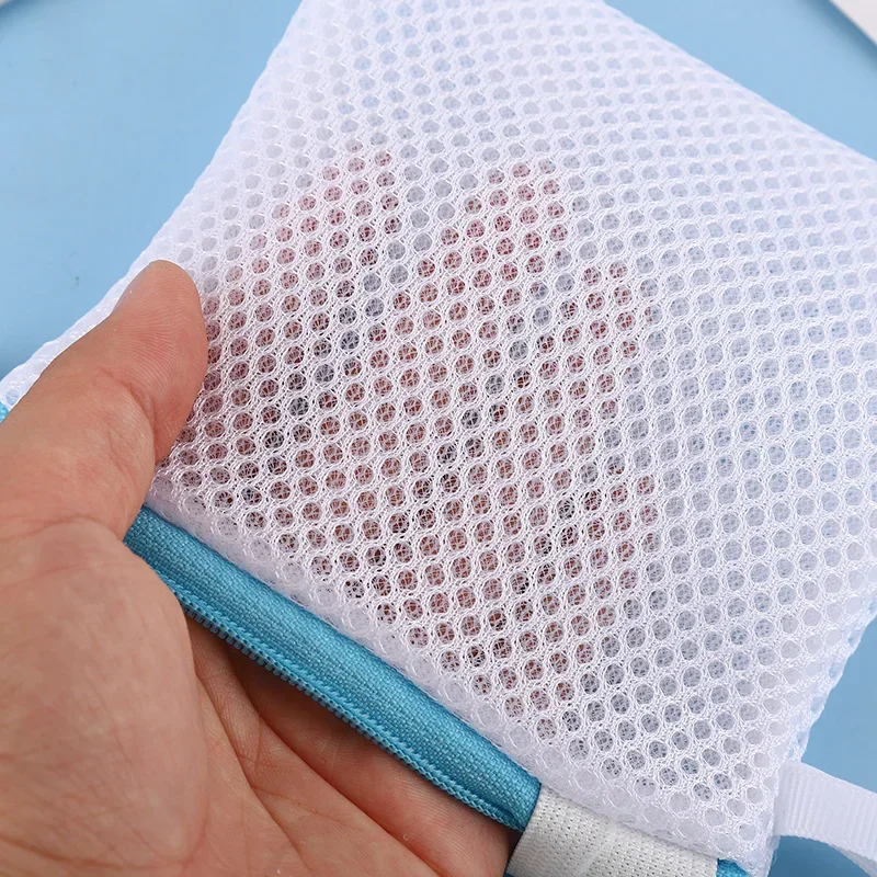 Square Polyester Mesh Laundry Bag Clothing Protection Disinfectant Granule Detergent Pod Isolation Bag Washing Machine Storage laundry bag storage bags clothes washing bag