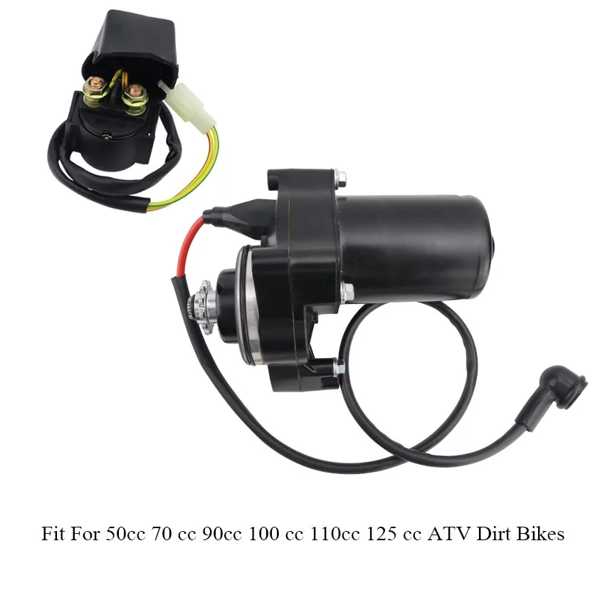 Relè Di Avviamento 3 Bulloni Adatto Per 50Cc 70 Cc 90Cc 100 Cc 110Cc 125 Cc Atv Dirt Bikes Go Kart Cinese Pit Bike Quad 4 Ruote Dune