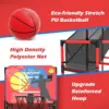 Kids Basketball Arcade: Electronic Score, 4 Balls, Indoor/Outdoor Game for Ages 3-12 3