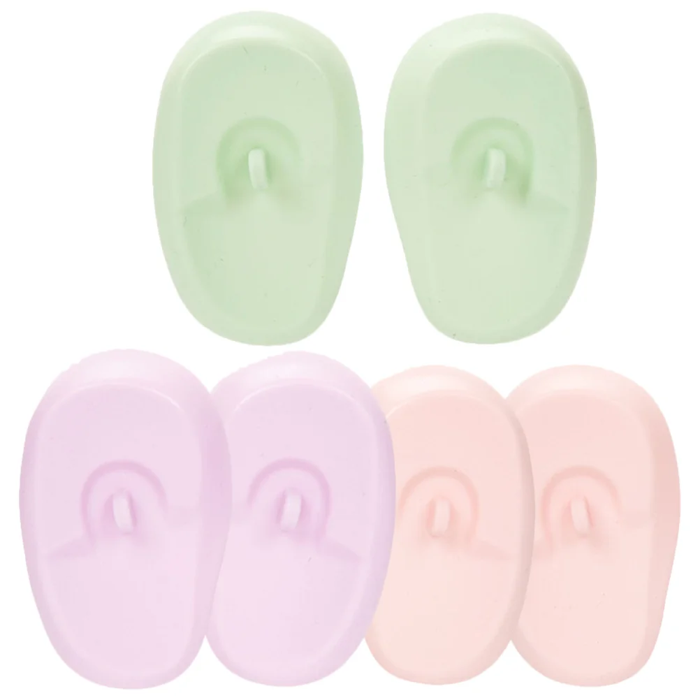 

Silicone Ear Covers Hair Salon Ear Cover Hair Coloring Ear Protector Hair Dye Cover Earmuffs Hairdressing Ear Protectors Shield