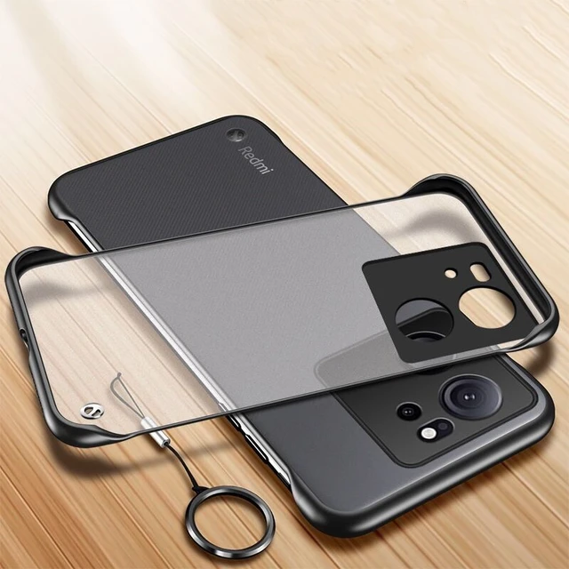 Funda fina para Xiaomi 13T Pro, carcasa con anillo magnético para Xiaomi Mi  13TPro 5G, parachoques transparente mate Simple y elegante - AliExpress