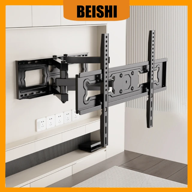 TV Wall Mount Bracket for 32-70Inch TV Full Motion TV Frame Swivel with Extendable Articulating Arm Max VESA 600x400mm Load 35kg