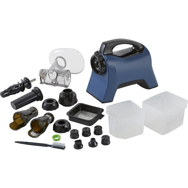 Celery Juicer and Nutrition System Masticating Juicer, Cold Press Juicer Machine for Celery with Adjustable Dial, 200-Watt