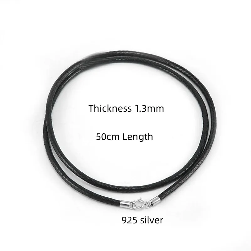 925 Sterling Silver Pendant Chain Light Smooth Flat Silver Tag Necklace For Man Woman Fashion Punk Fine Jewelry Chain pendant necklace,silver necklace