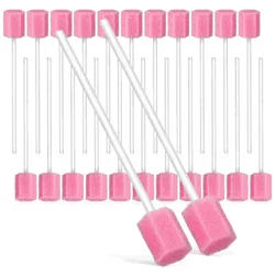 Swabs Mouth Oral Sponge Swab Cleaning Dental Care Disposable Foam Toothpicks Elderly Sterile Stick Adults Teeth