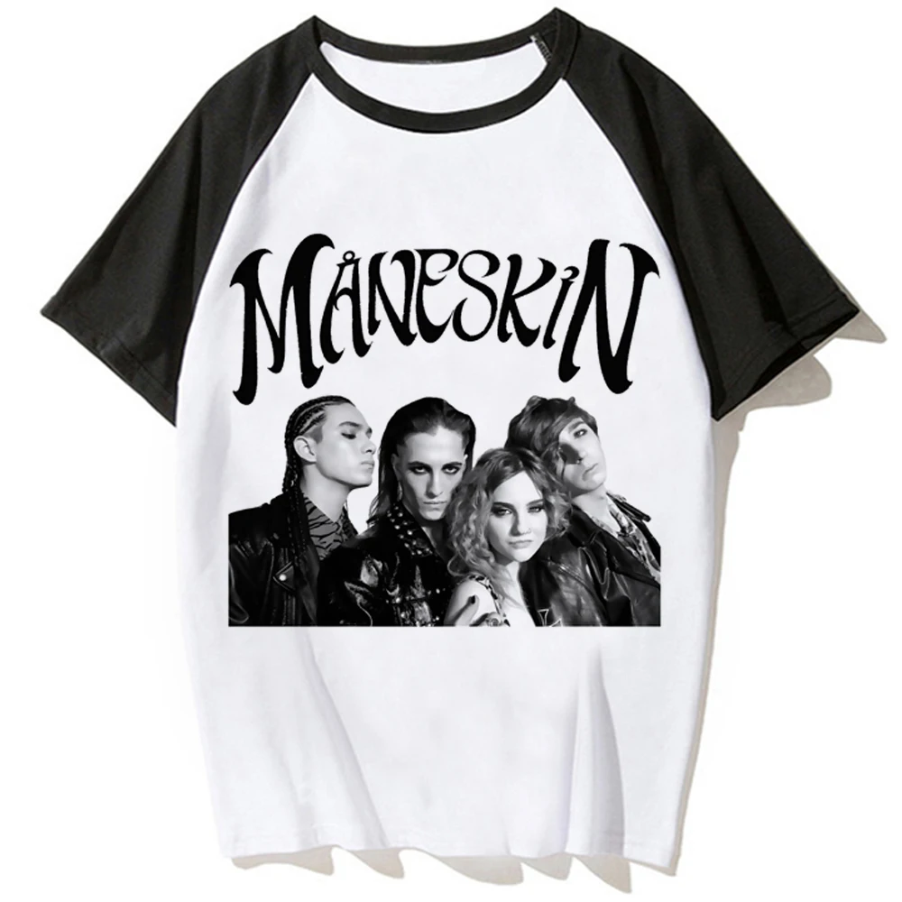 

Футболки Maneskin Женская графическая женская одежда y2k