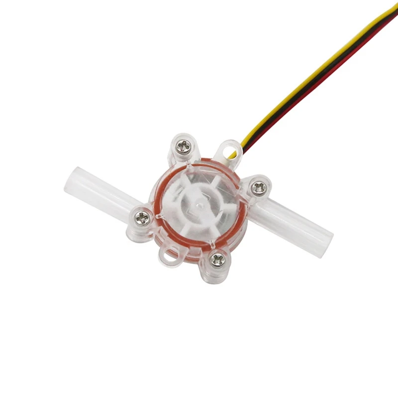 Water Flow Sensor Switch Flowmeter Counter Hall Type Fluid Meter 0.01～0.1/m3/h flow meter water flow meter turbine flow meter digital turbine flow meter