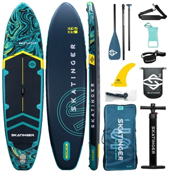 Skatinger 11'6'' X 35'' X 6'' Inflatable Paddle Board for Adults Paddle Gonflables Sup Board Prancha Paddle 2