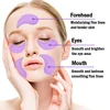 60pcs/box Grape Crystal Collagen Eye Mask Anti Dark Circles Eye Bags Anti-aging Moisturizing Eye Patches Eyes Gel Masks 4