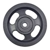 100mm Rope Pulley, Wire Rope Reel Nylon Pulley for Ropes DIY Gym Fitness Equipment Cable Machine Wire Rope Pulley Reel 24BD 3