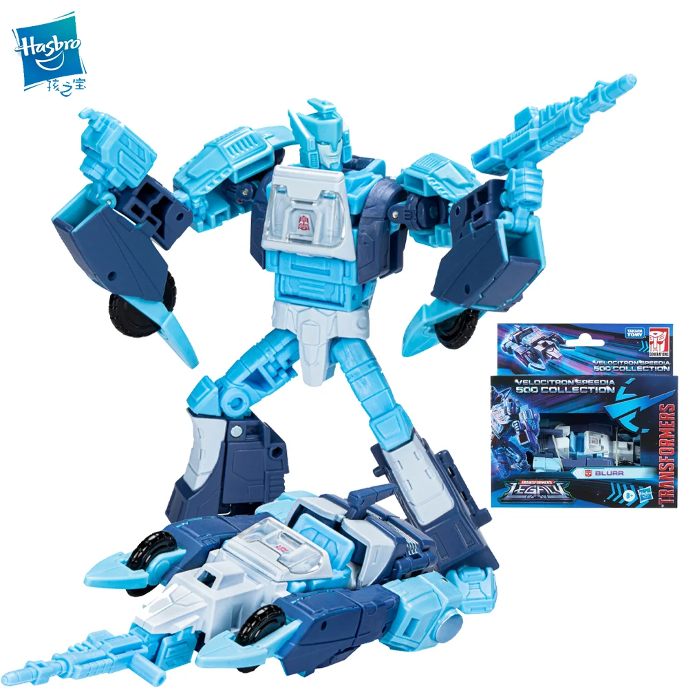 

Hasbro Transformers Generations Legacy Velocitron Speedia 500 Collection Deluxe Blurr 14CM Children's Toy Collect Toys F5757