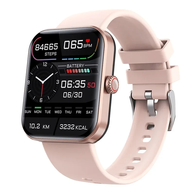 

New F57L Smart Watch with Heart Rate, Body Temperature, Step Count and Sleep Monitoring