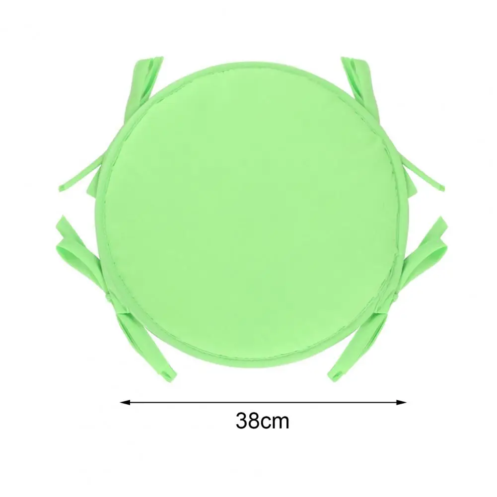 Circular Cushion Comfortable Non-slip Soft Round Tie-on Chair Seat Pad for Chair 6
