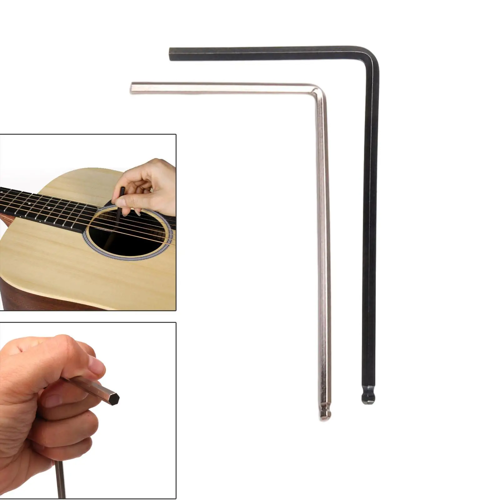 Guitar Allen Wrench Truss Rod Adjustment 2 Pieces Martin Acoustic Guitar