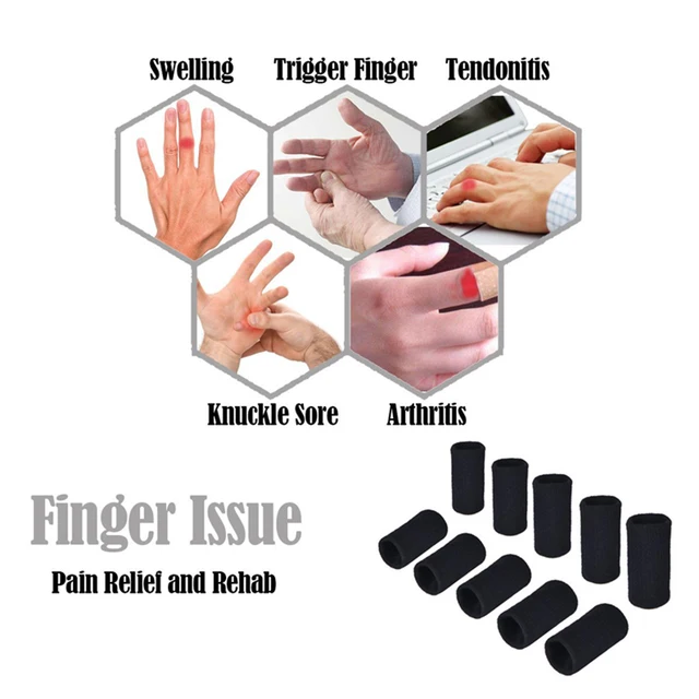 BraceTop Sports Finger Sleeves (10pcs) 3