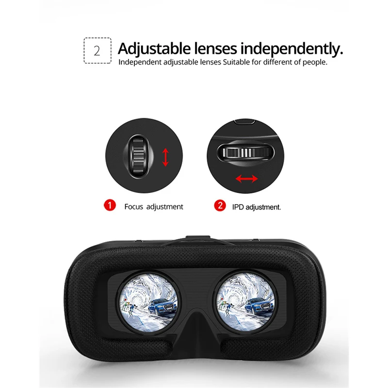 Shinecon VR 6.0 Virtual Reality Glasses for Smartphones