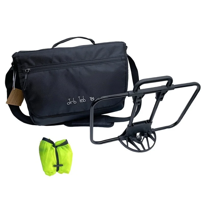 Borse E Mutandine Pieghevoli Per Bici Da Utilizzare Per Brompton Birdy Bya412 Borsa Portaoggetti Anteriore Borsa A Mano Con Copertura Antipioggia Supp
