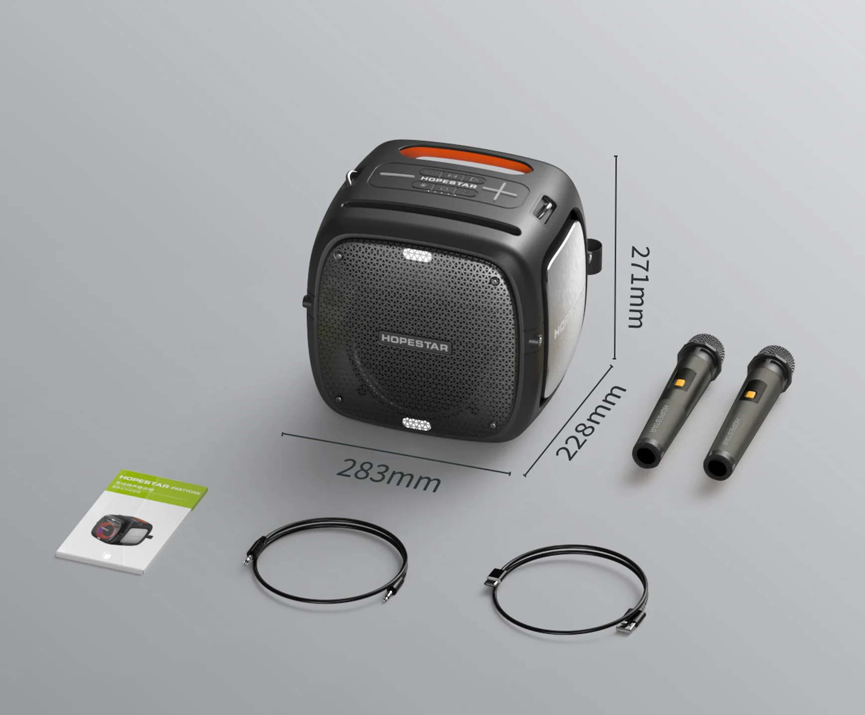 HOPESTAR-PARTYONE 80W High Power RGB Bluetooth Speaker description image 3