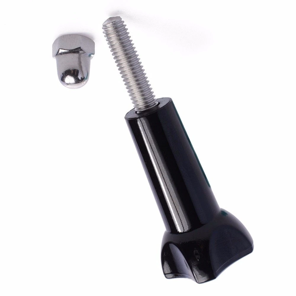 GoPro 액세서리 삼각대 마운트 어댑터 손잡이 볼트 너트 Go pro 11 10 9 8 7 6 5 4 3 Yi 4K Sj7 Sj8 pro DJI 용 긴 엄지 나사