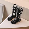 Sandalias Child Sandals Summer New Girl Roman Sandals Soft Sole Kid Princess Shoe Mid Size Big Girl Shoe Kid Shoe Cool Boot ンダル 2