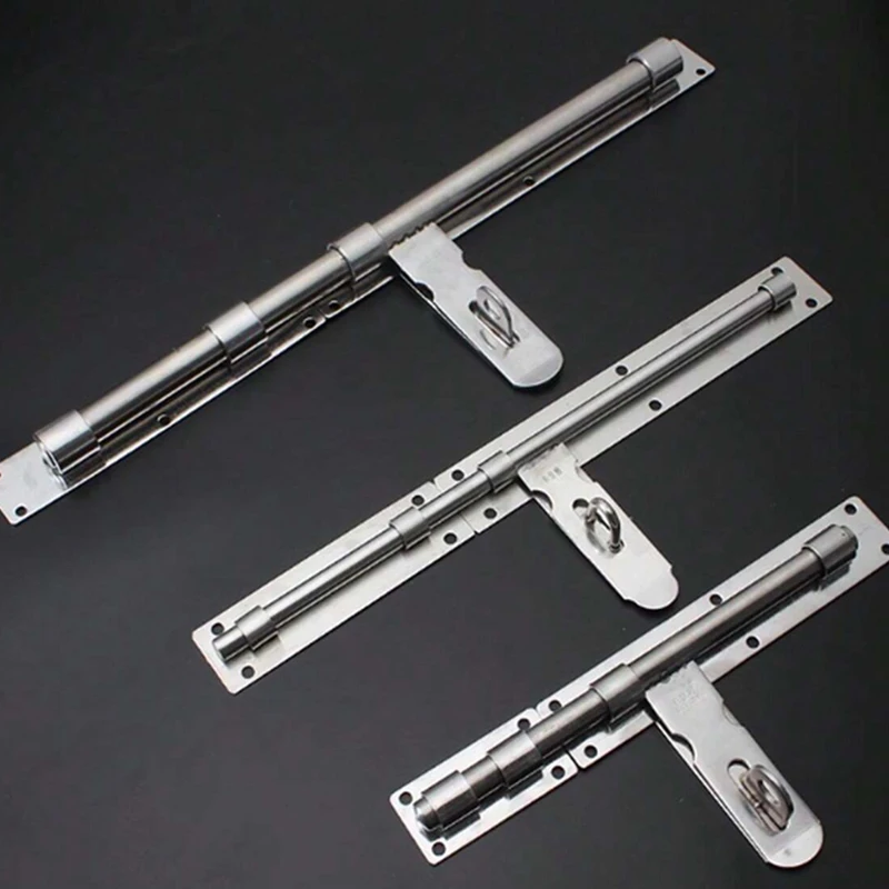 Silver stainless steel 304 long steel bolt