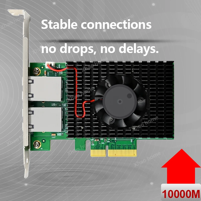인텔 X722 서버 네트워크 카드용 2포트 10G RJ45 PCIe 3.0 x8, iWARP RDMA 가상화 지원 엔터프라이즈 이더넷 어댑터