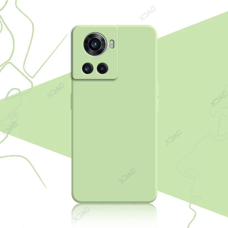 Luxury Liquid Silicone Square Mobile Phone Case - Soft 360° Protection, Enhanced Design