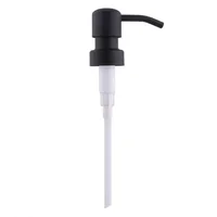 1Pc Metal Soap Pump Liquid Lotion Gel Dispenser Replacement Jar Tube Tool For 28/400 thread standard Monin Syrup Juice Bottle 2