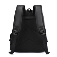 2023 Hommes Sac À Dos En Cuir PU Bagpack Grand Ordinateur Portable Sacs À Dos Mâle Mochilas Noir Cartable Pour Adolescents Garçons Marron Sac A Dos 5