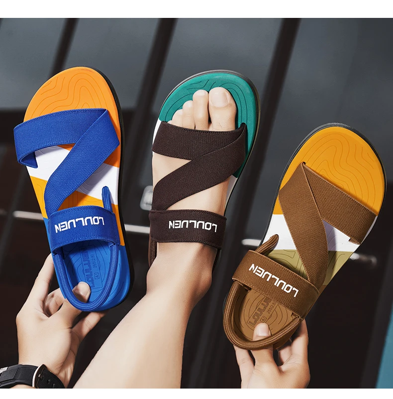 Sommersandalen Trendige Hausschuhe Outdoor Herrenschuhe Größe 39-45 – Detail 5