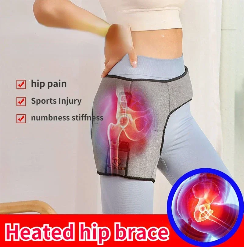 Hip Protection Joint Warm Far Infrared Heated Hip Femur Moxibustion Hot Compress Thigh Protection Therapy Buttocks Straps new slim fitting evening dress is hot selling fashionable and sexy with suspender straps and buttocks sequin party dress